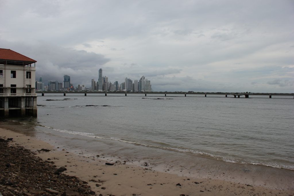 Beach view near Old Town in Panama City