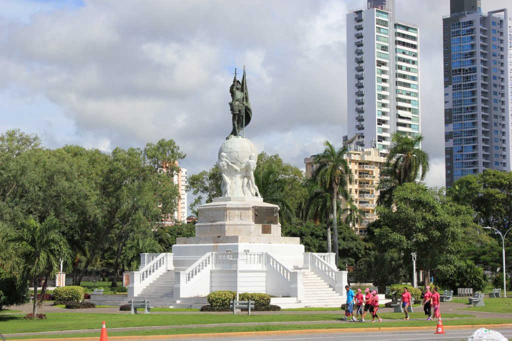 One of many monuments in Panama City - Balboa Monument