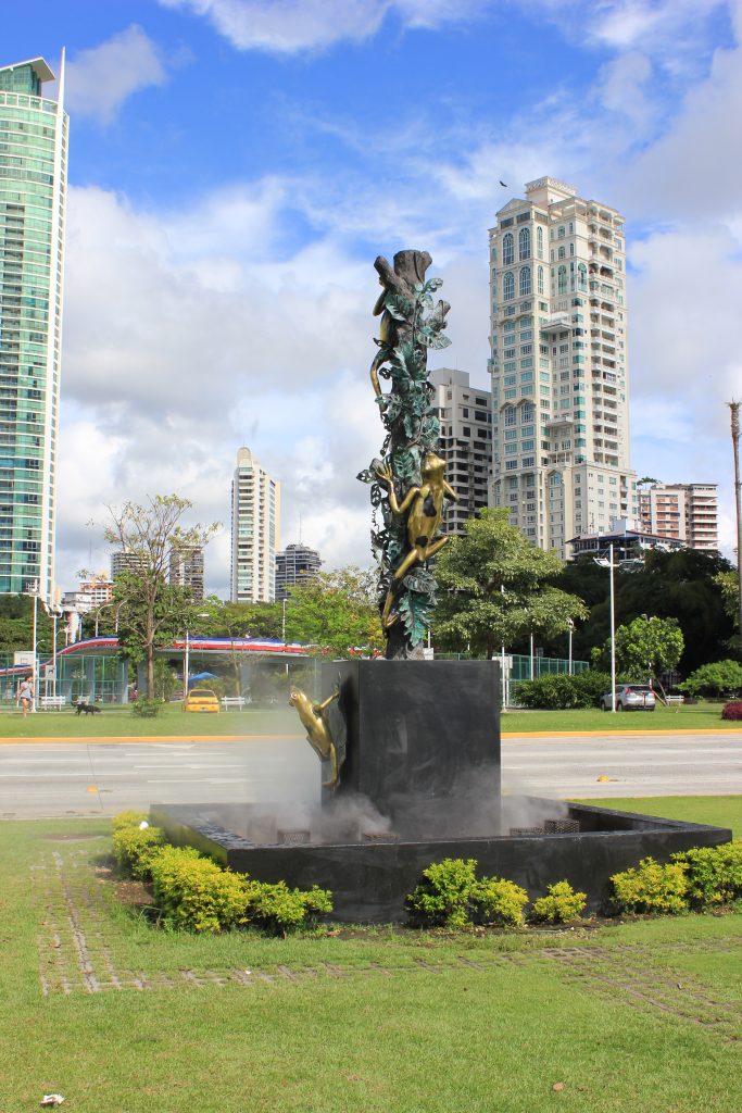 One of many art decorations Panama City