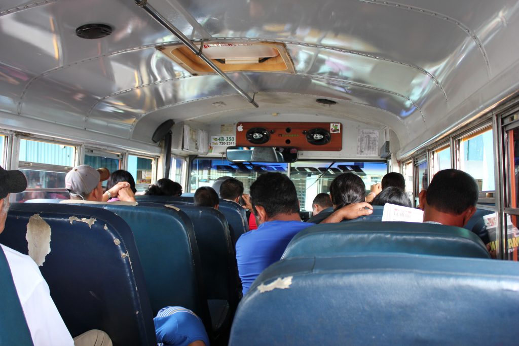 The bus to Boquete