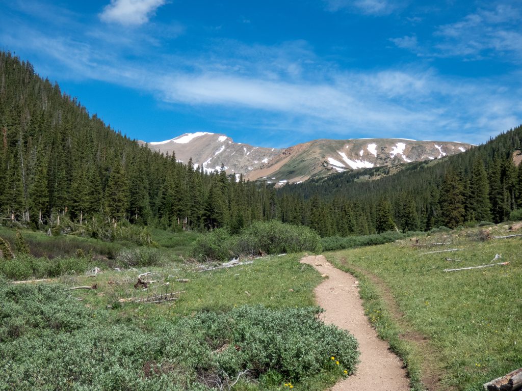 Views open up during Herman Gulch hike