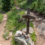 Sign for the West Snowmass Trail