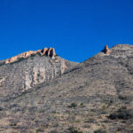 Rock formations along Dodson Trail