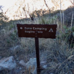 Zone camping indicator