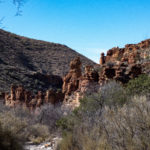 Brown canyon on Blue Creek Trail