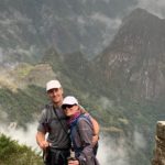 Machu Picchu behind us