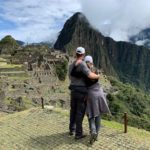 Looking over Machu Picchu with Tanya, the best!